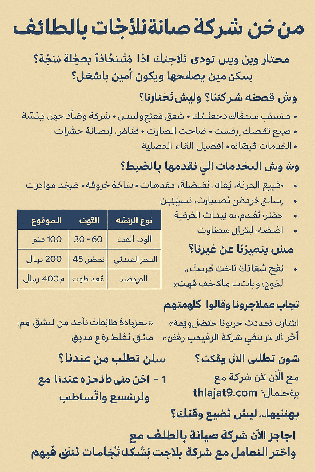 من نحن عن الشركة